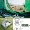 thumbnail image 6 of GEERTOP Ultralight Backpacking Tent 2 Person Waterproof Camping Tent 2 Man Double Wall Outdoor Easy Setup Tent for Family Camp, Hiking Hunting Mountaineering Travel, 6 of 7