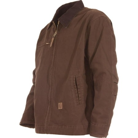 Berne Original Washed Gasoline Jacket Size 3XL Regular (Bark)