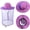 Purple, variant on Mosquito Netting Bee Keeper Hat,Garden Bug Gnats Face Cover Head Net Veil Costume Dog Grooming Cap for Women Men Fishing 1Pack
