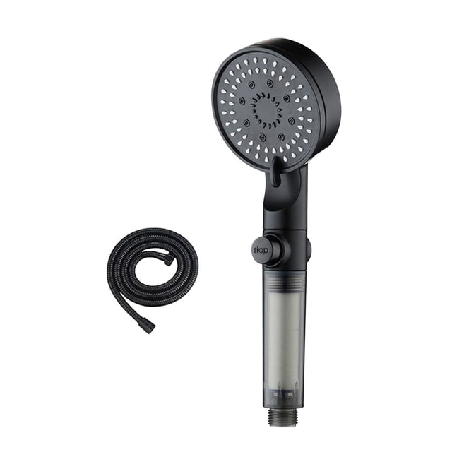 Pommeau de Douche Turbo à 5 Vitesses Pommeau de Douche Réglable à 5 Vitesses Robinet de Douche de Salle de Bain Pommeau de Douche Pommeau de Douche de Type Domestique