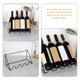 thumbnail image 5 of Estante de exhibición de vino con forma de onda Estantes de almacenamiento de botellas de vino, 5 of 8