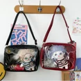 thumbnail image 2 of Itabag Kawaii, bolsos cruzados suaves de cuero PU para mujer, Bolso Ita transparente para niñas, Bolso JK para muñeca de 20cm, Bolso de hombro para mujer, 2 of 5