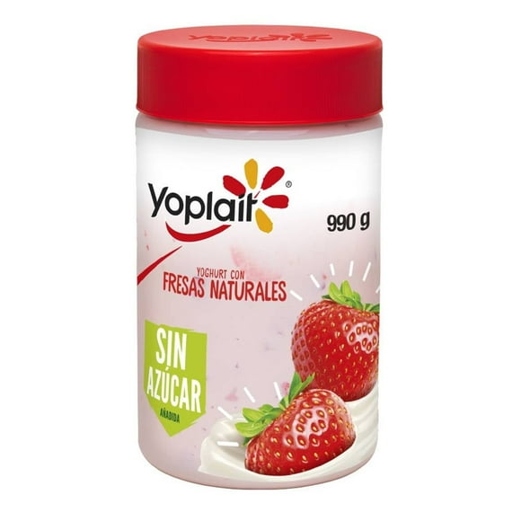 Yoghurt Yoplait con fresas naturales 990 g