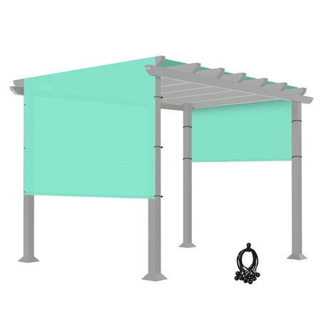 8x16 Ft Universal Pergola Canopy Replacement Cover Sun Shade Rod Pocket Patio