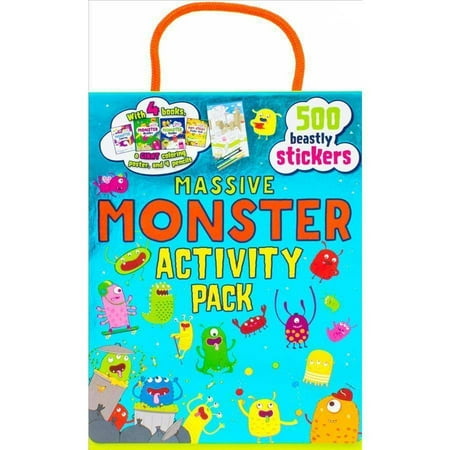 Massive Monster Activity Pack: 500 Beastly Stickers