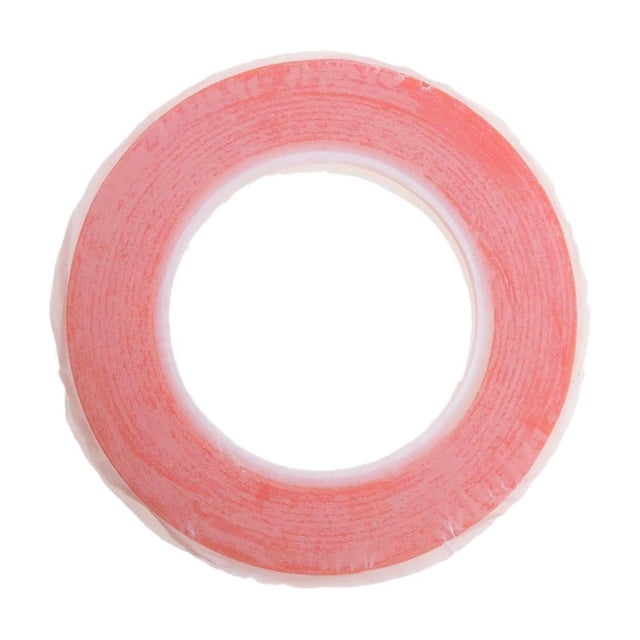 Langgg PET Double Sided Adhesive Strong Acrylic Adhesive Billboard Advertising And Sign Post Fixing Double Sided Adhesive Tape Red 6mm