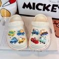 thumbnail image 1 of Zapatillas de coche para niños, vehículos de ingeniería para niños, zapatos con agujeros en la pared para coches, ropa exterior de verano bonita, modelos de moda para niños y hombres, 1 of 5
