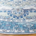 thumbnail image 4 of SAFAVIEH Arizona Merrilyn Oriental Machine Washable Area Rug, Beige/Blue, 6' x 6' Round, 4 of 9