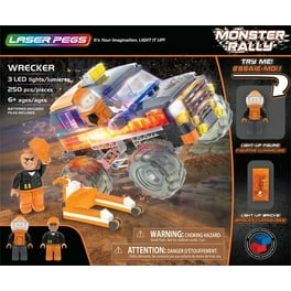 Laser Pegs Fire Truck 12 in 1 Building Set Walmart