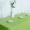 thumbnail image 4 of Balsa Circle 6 Feet Rectangular Spandex Fitted Stretchable Elastic Tablecloth Apple Green, 4 of 8