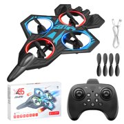 Remote Control Airplanes, RC Planes for Adults, Airplane Fighter Jet with Light, 360° Flip, Stunt Roll, Beginners Gifts