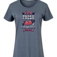 thumbnail image 3 of Instant Message - Farm Fresh Strawberries Picked Daily - Farmer's Market - Women's Any Way Dress, 3 of 6