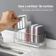 thumbnail image 6 of Kitchen Sink Organizer Shelf Storage Rack Stainless Steel With Drip Tray Rustproof Durable Sponge Holder, 6 of 8