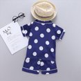 thumbnail image 4 of NIEWTR Baby Boys Clothes Set Toddler Infant Boys Button-down Shirt Tops + Cotton Gauze Shorts Summer Outfit 2PCS with Pockets(A1-Blue,12-18 Months), 4 of 9