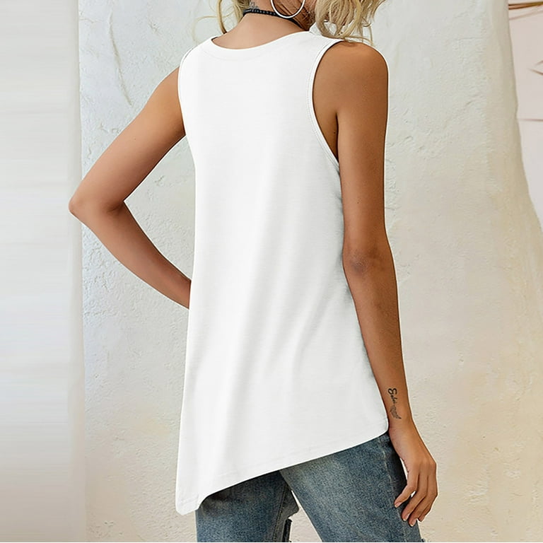 Plus size long tank tops for layering sale