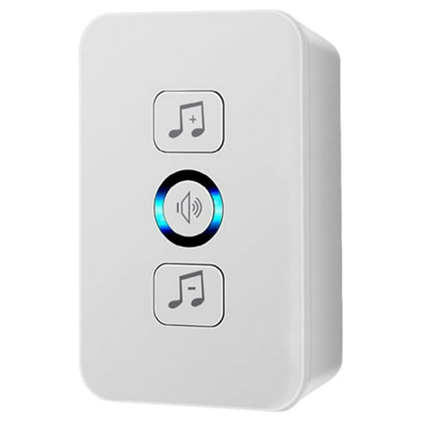 Timbre electrónico Pisexur para hombres, timbre inalámbrico, timbre inteligente para el hogar, 61 canciones, timbre inteligente, alarma, zumbador, electrónica para niños, organizador de electrónica.