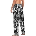 thumbnail image 6 of FREEAMG Men's Cotton Pajama Pants Lounge Sleep Pants Soft Sleepwear Pajama Bottoms with Pockets, 6 of 7