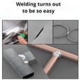 thumbnail image 4 of Lttoisl FLKWOP Low Temperature Universal Welding Rods, Aluminum Alloy Multi-Metal Soldering Rods for Stainless Steel, Iron, Copper, Easily Melts with Lighter Heat, 7.8cm, 4 of 8