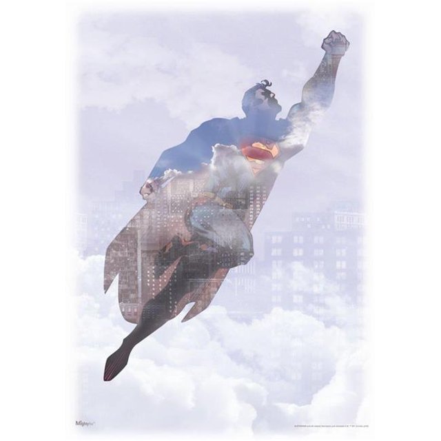 Trend Setters MP17240499 Superman Metropolis Marvel MightyPrint Art Mural