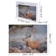 thumbnail image 5 of Young Red Deer in The Warm Morning Light in London Jigsaw Puzzles 500 Pieces for Adults, Challenging Puzzle Perfect for Game Nights, 5 of 5