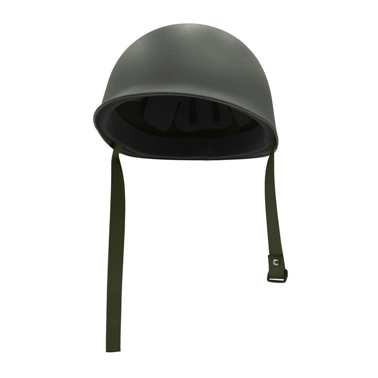 Nicky Bigs Novelties Adult Army Helmet, Halloween Military Soldier