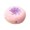 Pink, variant on Hgallory Round Thick Non-Slip Polyester Seat Cushions, Household Chair Cushion Breathable Chair Pads for Home Office Classroom, Simple Style Home Decor All-Season Gifts, 15"x15", 1PC, Black
