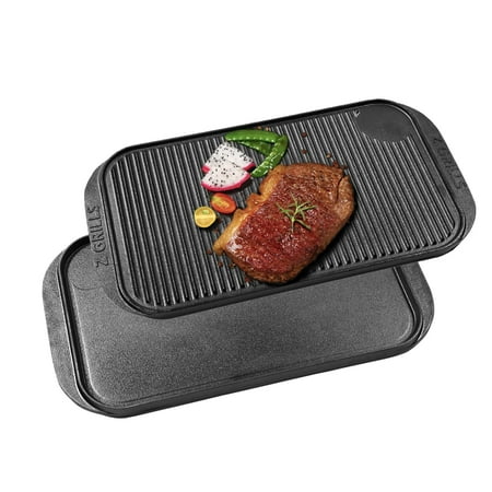 Cuisinart Reversible Cast Iron Grill/Griddle Plate CCP-2000 - The