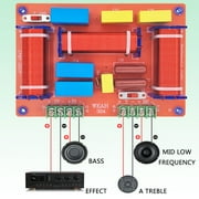 400W 3 Way Audiophiles Speaker Crossovers Filters with Adjustable Treble and Bass Frequency Divider Distributor
