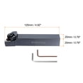 thumbnail image 2 of Unique Bargains 15/16' CNC Lathe Indexable Carbide Turning Tool Holder WTJNR2525M16 75°, 2 of 5