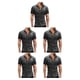 thumbnail image 1 of Qarigey Camisa de mezclilla para hombre Camiseta de vaquero ajustada de manga corta con ajuste musculoso Type2 NO2, 1 of 6
