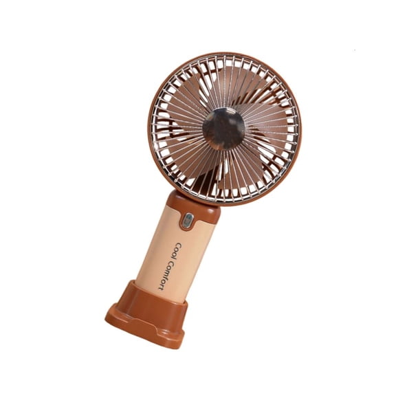 ZELVINN Portable Handheld Desk Fan Rechargeable Personally Cooling Fan for Outdoor Activities Travel Working Easy to Carry