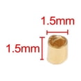 thumbnail image 4 of 1200pcs Al Por Mayor Tubo de Extremo de La Joyería Del Tapón 1.5mm 2mm Mezclado, 4 of 7