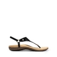 thumbnail image 3 of Sandalias Planas Ortopédicas con Soporte para el Arco en Negro para Mujer DREAM PAIRS, 3 of 9