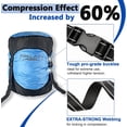 thumbnail image 2 of xianyou-Compression Sack, 40% More Storage! 11L/18L/30L/45L/52L Compression Stuff Sack, Water-Resistant & Ultralight Sleeping Bag Stuff Sack - Space Saving Gear for Camping, Hiking, 2 of 4