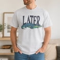 thumbnail image 2 of Later Gator Alligator Graphic T-Shirt, Retro Animal Humor Tee, Unisex, 2 of 9