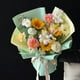 thumbnail image 3 of Granjero Gordo Regalos, flores, papel de embalaje para cajas de regalo, papel de embalaje para flores impreso, grueso y resistente al agua (naranja claro), 3 of 5