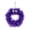 Purple, variant on Piasvoh Cute Monster Halloween Wreath Front Door, Tulle Monster Face Wreath with Eyeballs & Sharp Teeth, Halloween Hanging Decor for Porch Window Party Home Decoration (Red)