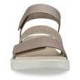 thumbnail image 3 of ECCO Women's FLOWT 2 Band Flat Sandal, Grey Rose Metallic, 11-11.5, 3 of 7