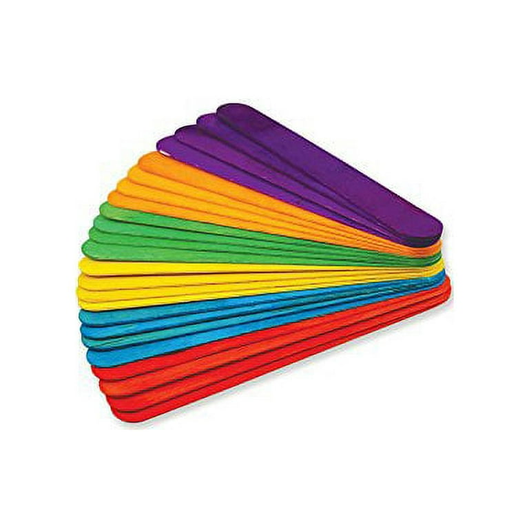 Extra Jumbo Craft Sticks Colored 7.875 24/Pkg