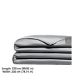 thumbnail image 2 of Summer Ice Silk Quilt Class A - Breathable Cool Fabric Bedding for Ultimate Comfort, Temperature Regulation, and Portable Travel Use - Elegant Design for Enhanced Bedroom Decor,Gray, 2 of 5