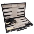 thumbnail image 5 of WE Games Elegant Black Leatherette Backgammon - 15 inches, 5 of 10