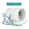 thumbnail image 4 of 8'' Home Inline Duct Fan For Bathroom Office Hotel Strong Mixed Flow Ventilation System Air Extractor Fan Ventilation ,Quiet Operation, 4 of 6