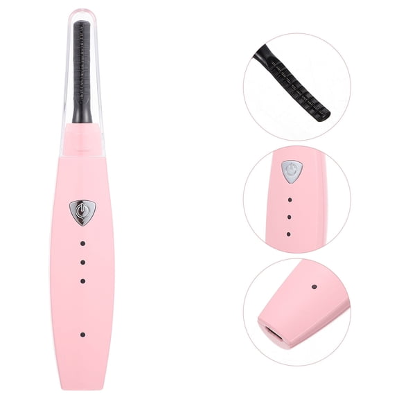 DEEPCRAFF Portable Heated Eyelash Curler Compact ABS for Women Daily Makeup 1Pcs