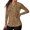Leopard Print, variant on Jeiento Women's Golf Shirts, Moisture Wicking, Autumn Maple Pumpkin Casual Tops, Long Sleeve V Neck Quick Dry Sweat Resistant Top for Gym, Yoga and Outdoor Travel