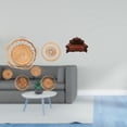 thumbnail image 2 of Manualidades de pared,Decoración para colgar en la pared,ratán artesanal tejido,Juego de decoración de pared Adorno decorativo para colgar en la pared,Sofá en miniatura para, 2 of 8