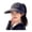 Black, variant on Rodiuiu Women Baseball Hat Extended Brim Sun Protection UPF Quick-Dry Adjustable Fit Outdoor Baseball Cap Travel Riding Hat