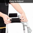 thumbnail image 5 of Black Comfort Grips for Wheelchair and Rollator, 2 Pack Soft Cushion Handles for Senior Mobility Support, 5 of 5