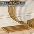 thumbnail image 6 of Tribesigns Modern Console Table with Geometric Base, 40 Inch Comtempory Entryway Sofa Table Narrow Long for Living Room, 6 of 7