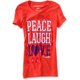 thumbnail image 1 of Camiseta gráfica con cuello redondo Aeropostale para mujer, rosa, grande, 1 of 1