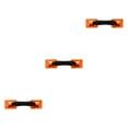 thumbnail image 3 of Ruiboury PVC Nylon Strap Armrest Grab Handle Inflatable Canoe Kayak for Orange 31x7CM 3Set, 3 of 6